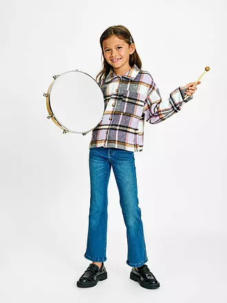 NAME IT | Vaqueros Skinny Bootcut Fit NKFPOLLY para niña | dunkelblau